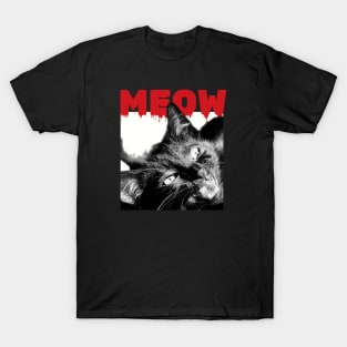 Scary Cat Movie Poster T-Shirt